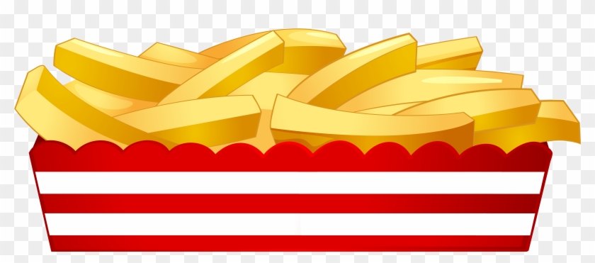 French Fries Cute Fast Food Vector Stock Vector - French Fries Clipart #331301