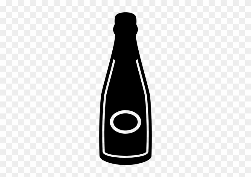 Wine Bottle Icons - Glass Bottle #331299