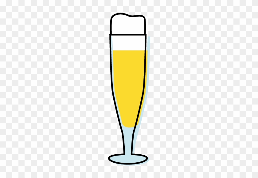 Pils Illustration - Champagne Stemware #331415