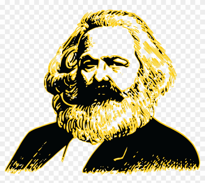 Free Clipart Of A Portrait Of Karl Marx - Free Clipart Of A Portrait Of Karl Marx #331477