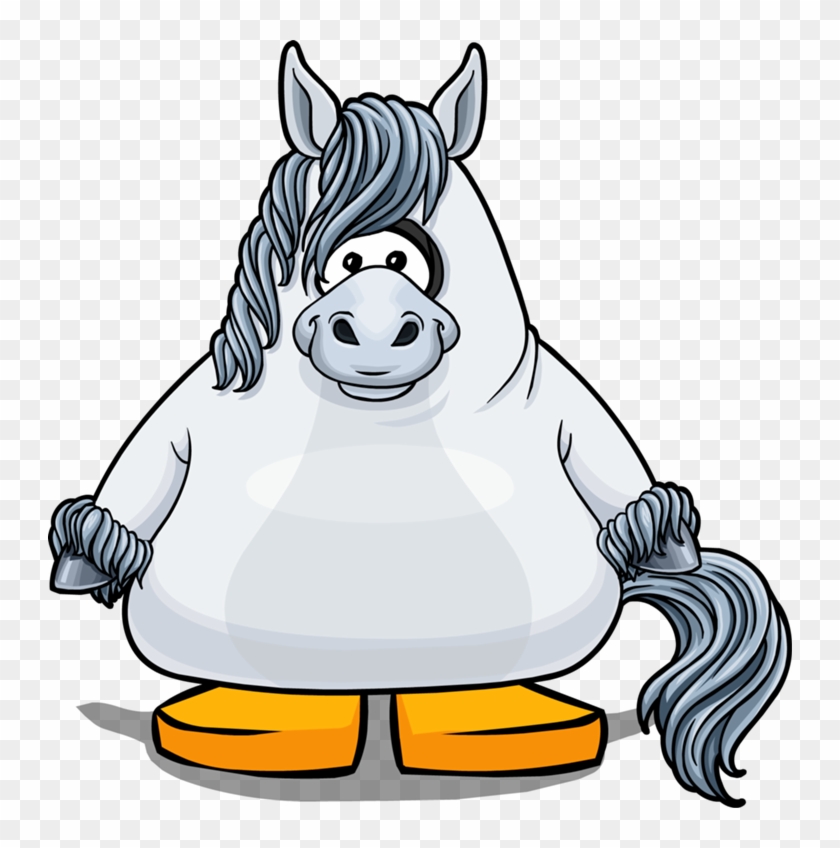 Unicorn Costume Pc - Club Penguin #331499
