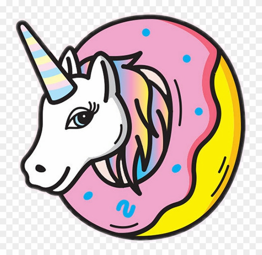 Unicorn Donuts Cute Png #331512