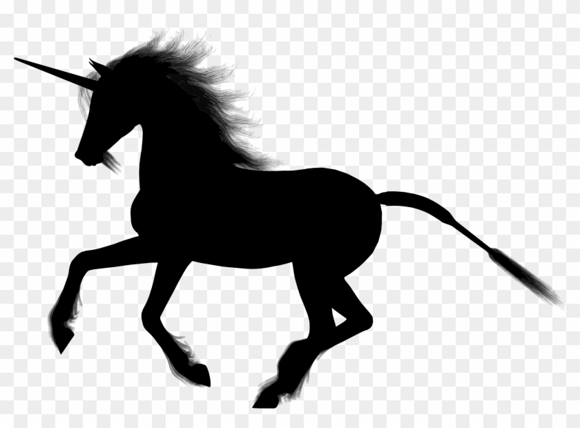 Unicorn Silhouette 8 - Jednorożec Png #331533