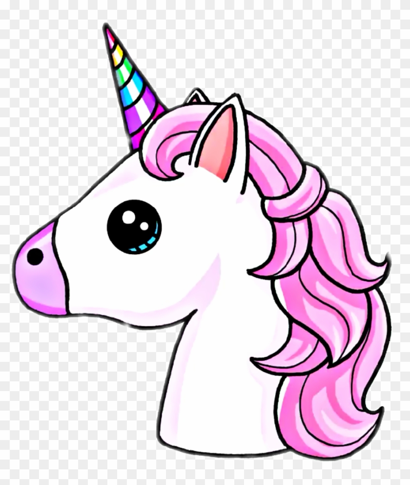 Unicorn Unicornio Arcoiris Rainbow Pink Kawaii Beautifu - Unicorn Kawaii #331538