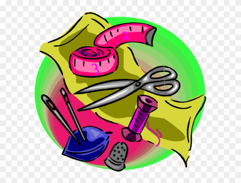 sewing tools and equipment clipart fish