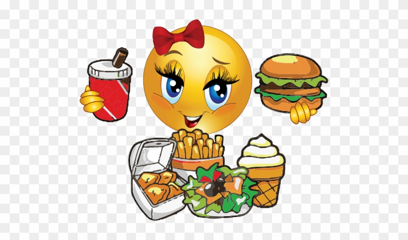 Hungry Face Related Keywords Clip Art - Smileys Essen #331579