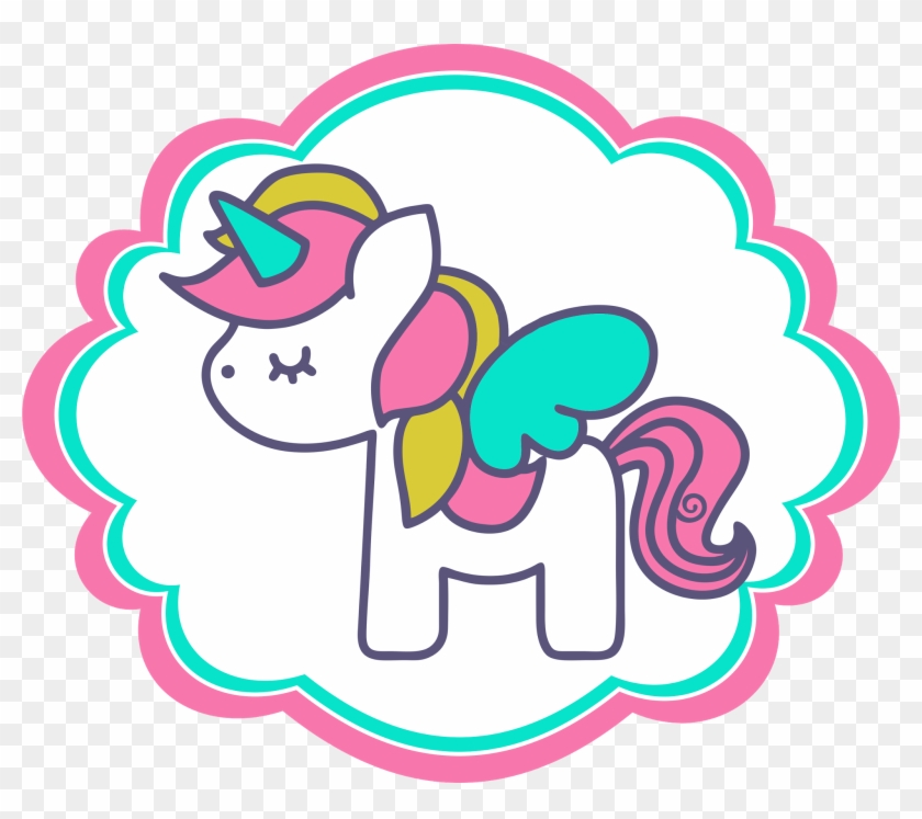 Clipart De Unicornios Para Scrapbook - Kawaii Unicorn Png #331598