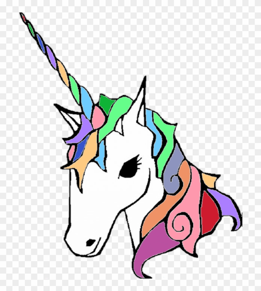 Unicorn Unicornio Colors Colores - Easy To Draw Unicorn #331612