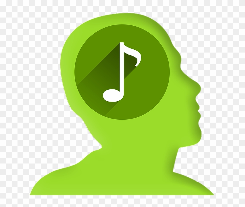 Icon, Head, Profile, Note, Music - Perfil Musica #331614