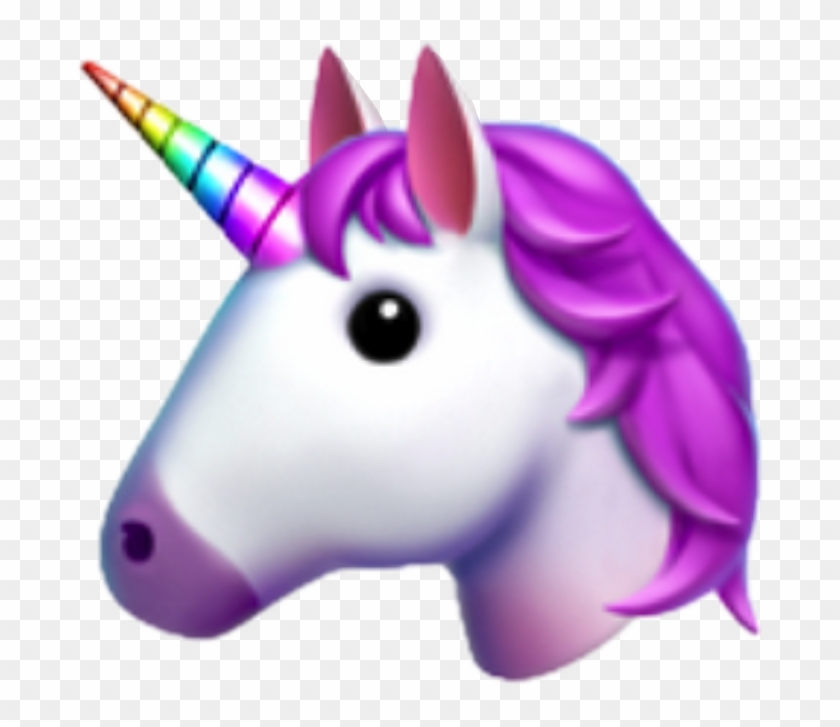 Unicorn Emoji Unicornemoji Rainbowfreetoedit - Unicorn Emoji #331669