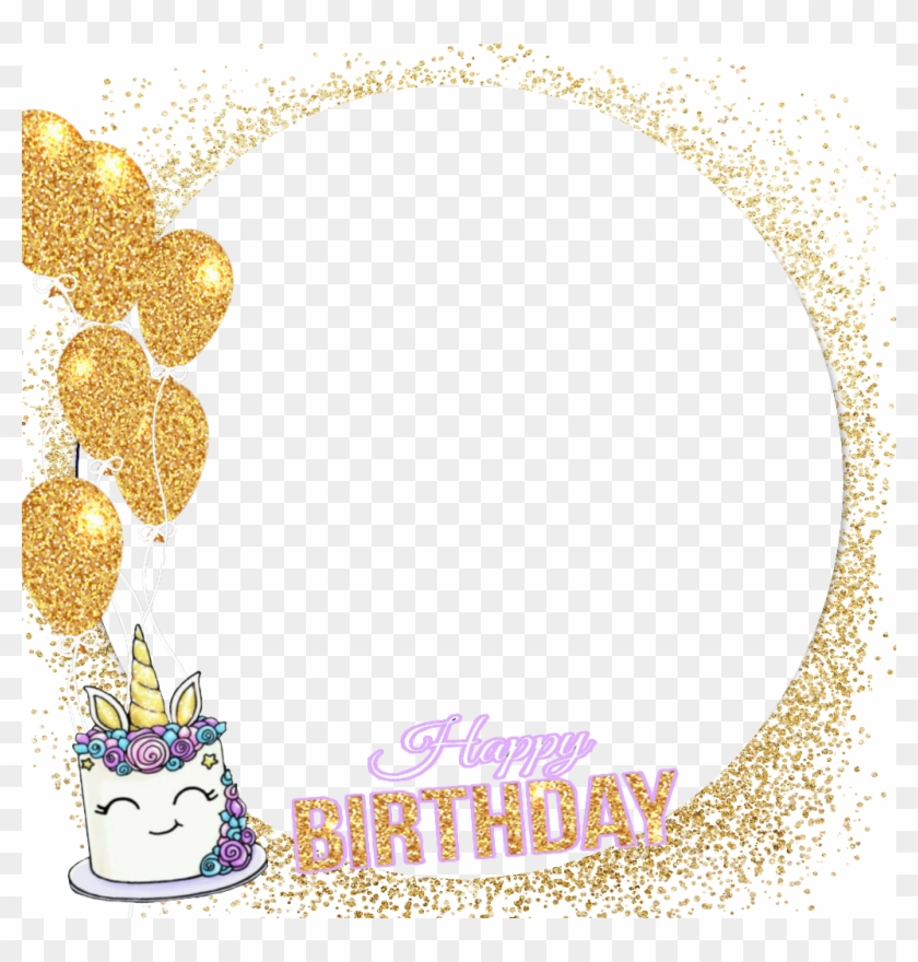Happybirthday Unicorn Frame Unicornio Cake Balloons - Childs Play Bracelet #331712