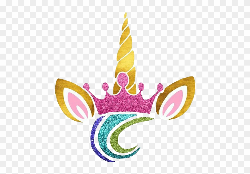 Unicorn Unicornio Corona Unicorncrownglitter Sparkly - Unicorn Girl #331734