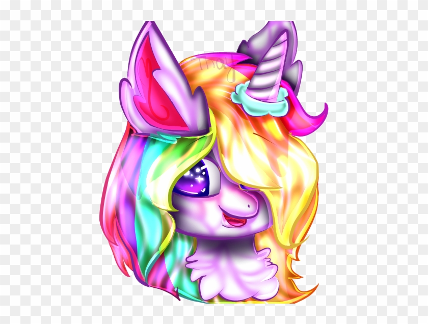 Rainbow Unicorn By Kittyanimations3560 - Illustration #331785
