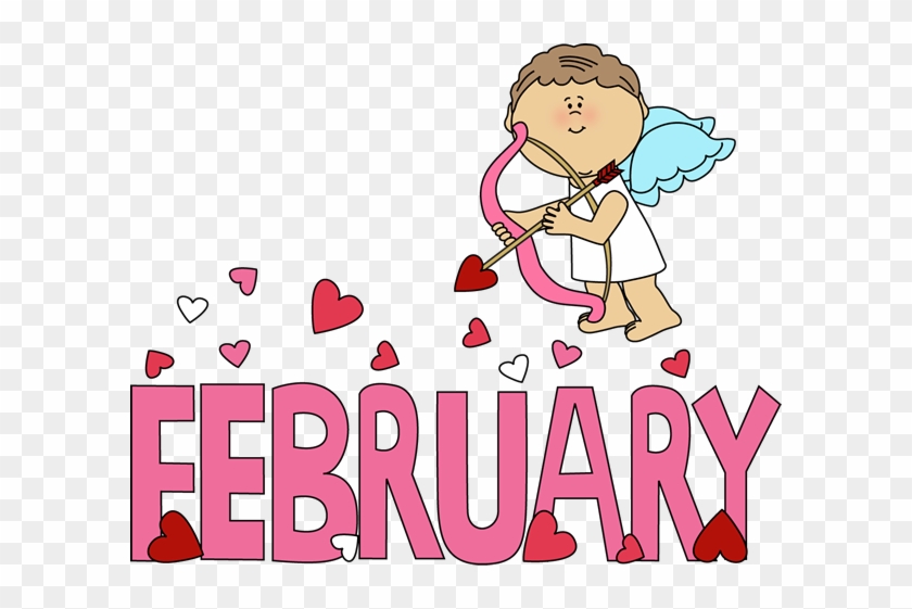 Month Of February Valentine Love - February Clip Art #331921