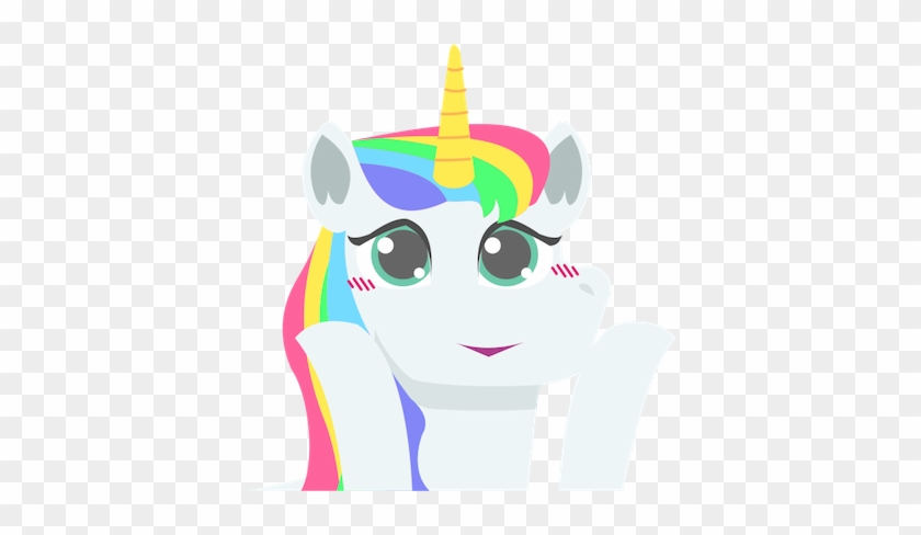 Unicorn Stickers Pack Messages Sticker-8 - Cartoon #331979