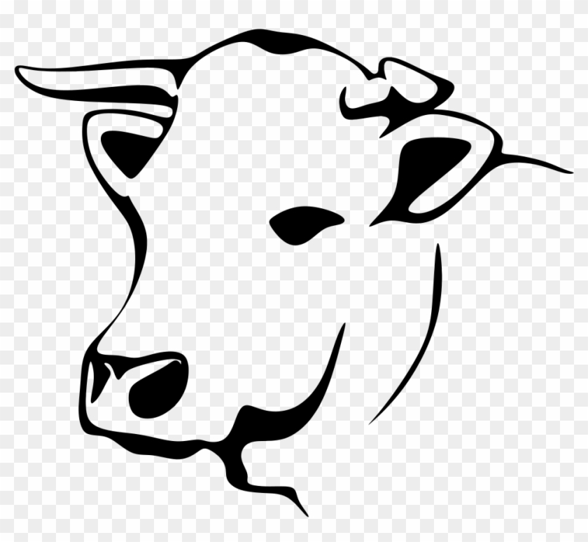 Clip Art Details - Cow Art Line #332006