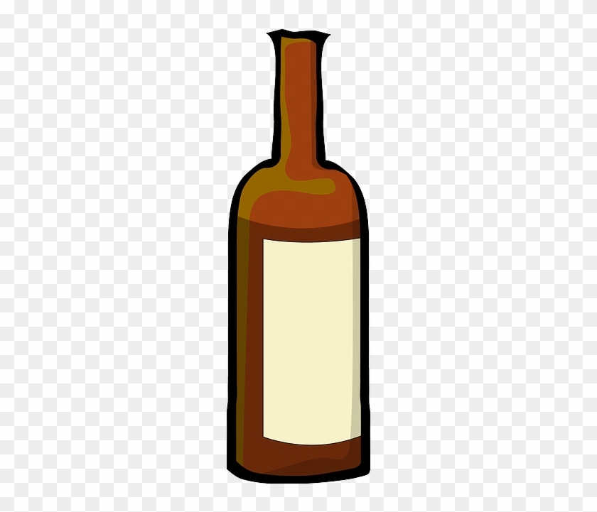 Bottles Wine, Bottle, Cartoon, Drink, Alcohol, Bottles - Wine Bottle Clip Art #332060