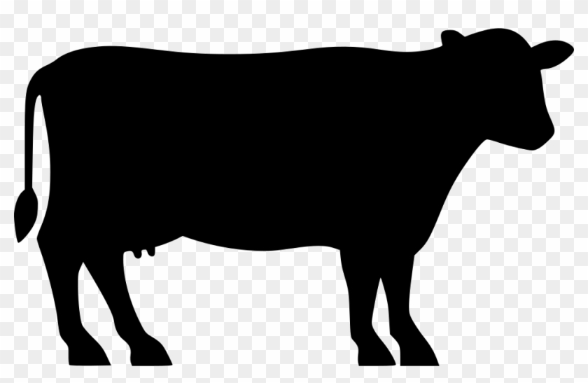 Dairy Cow Comments - Cow Silhouette Clip Art #332062