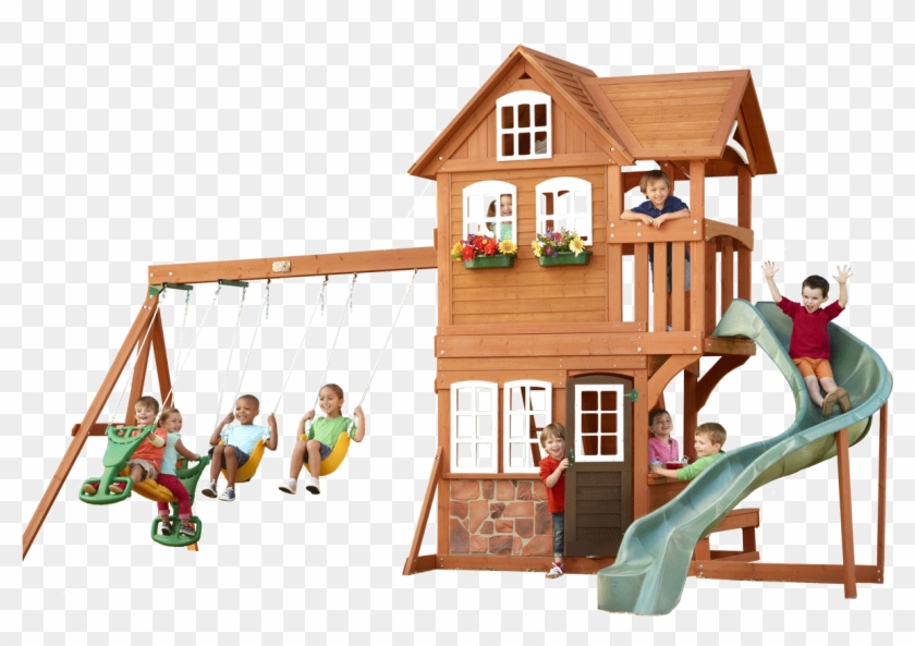 Stonefield Lodge Climbing Frame - Infinity Stonefield Lodge Climbing Frame #332095