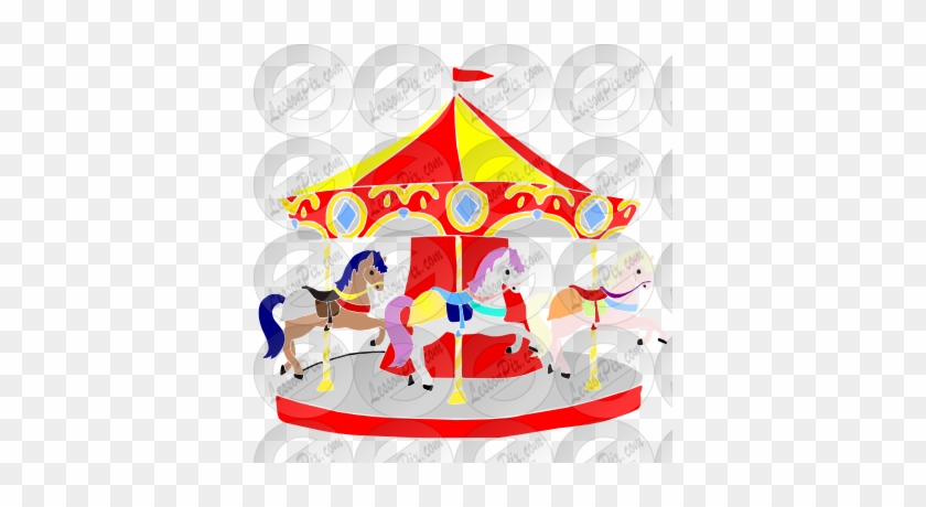 Carousel Clipart Empty - Carousel Clipart #332117