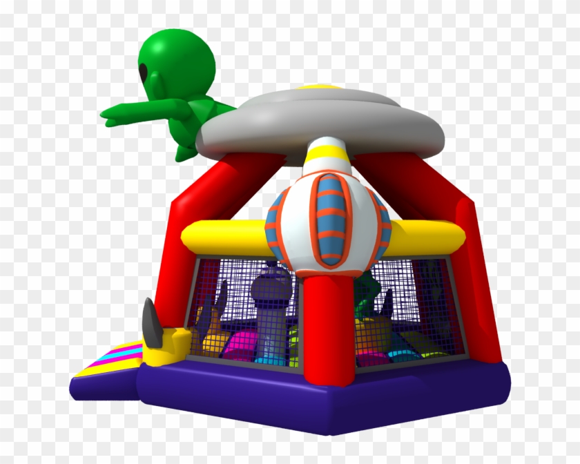 2018 Fun Ufo Theme Jumping Castle Inflatable Indoor - Inflatable #332204