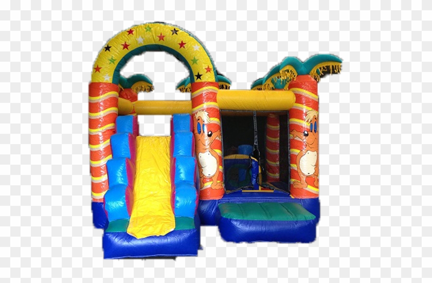 Tropical Slide Bouncy Castle Hire - Inflatable Castle #332294
