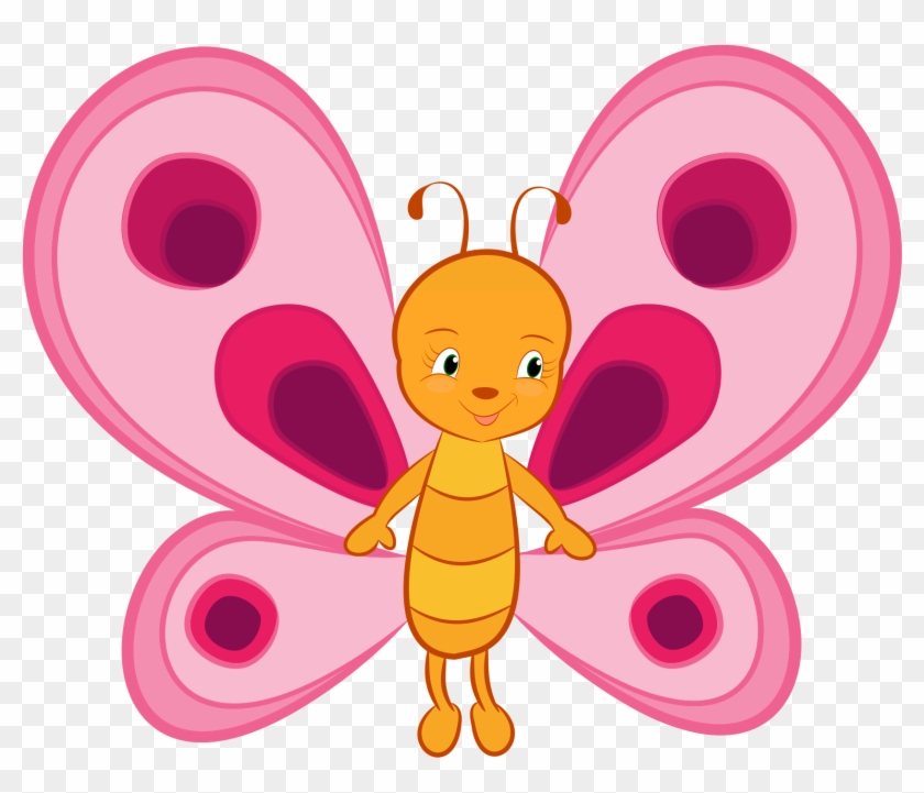 Moth Clipart Cute Butterfly - Clip Art Pics For Butterfly #332317