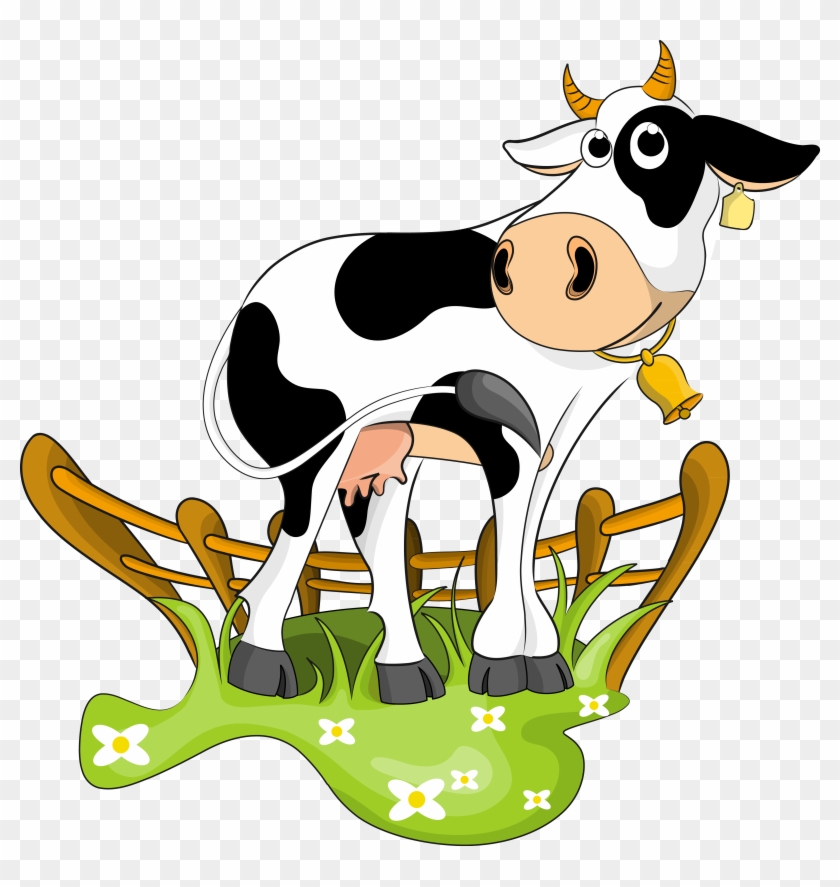 Holstein Friesian Cattle Drawing Clip Art - Holstein Friesian Cattle Drawing Clip Art #332428