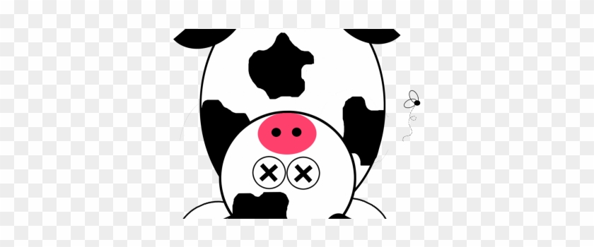 Dead Cow - Clipart Dead Animal Transparent #332411