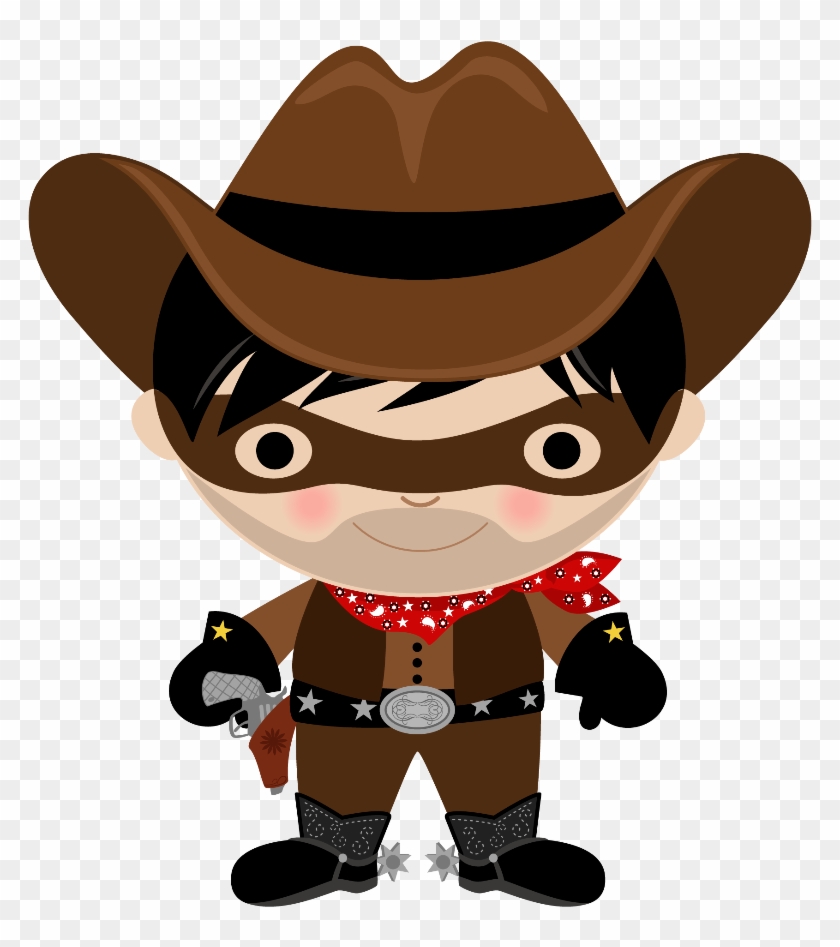 Clip Art - Cowboy Outlaw Clipart #332469