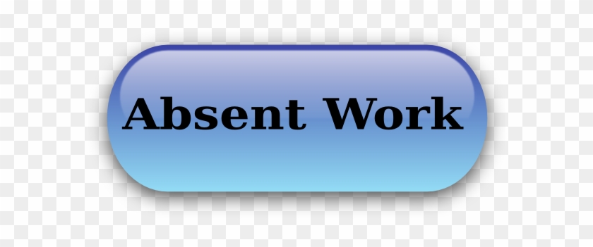 Absence Clip Art - Project Button #332485