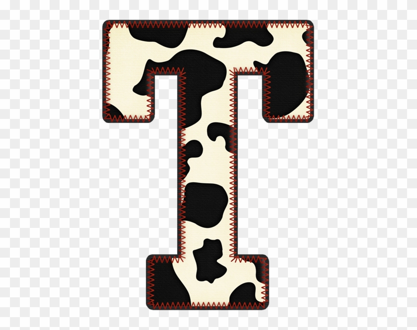 Фото, Автор Arana На Яндекс - Cow Print Letter T #332503