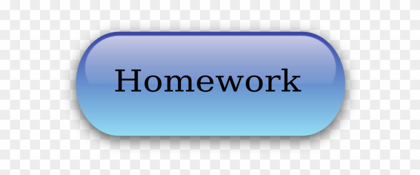 Homework Button Clip Art - Project Button #332531