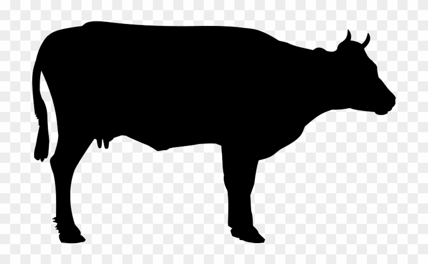 Cattle Beef Cattle Cow Foot Meat Butcher S - Cow Black Clip Art #332545