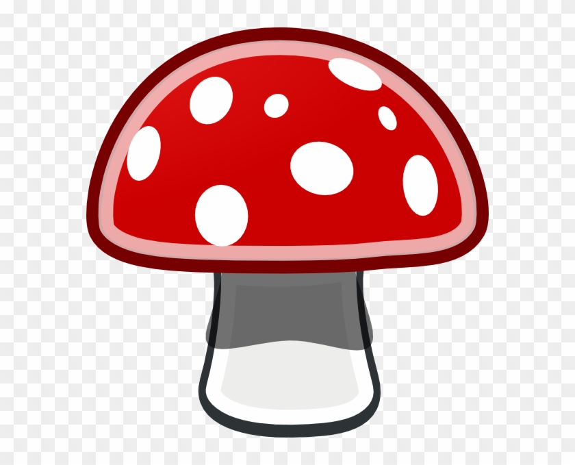 Mushroom Red Spots Svg Clip Arts 588 X 599 Px - Mushroom Clip Art #332556