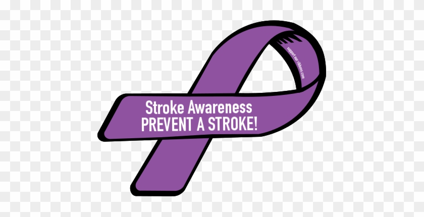 Stroke - Testicular Cancer Ribbon Color #332686