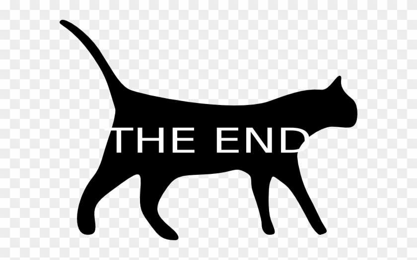 Dead Cat Clipart - Cat Silhouette Clip Art - Free Transparent PNG Clipart  Images Download