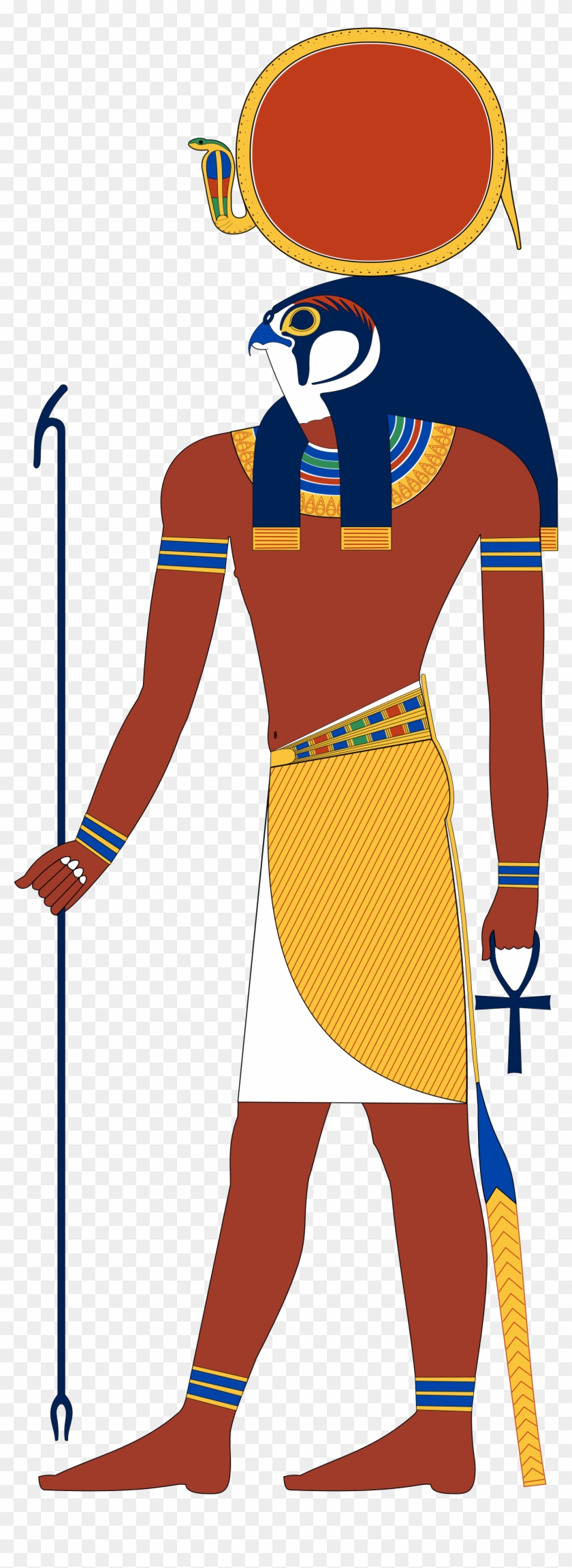 Is Shown As A Falcon With The Sun On His Head - Ra Egyptian God #332983