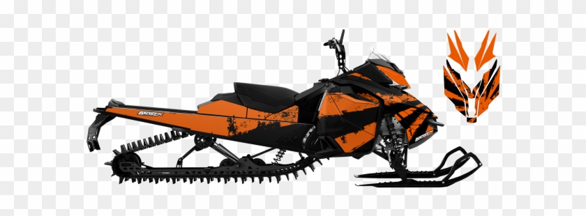 Rev Xm Rising Sun - Ski Doo Summit 850 Wrap #332982