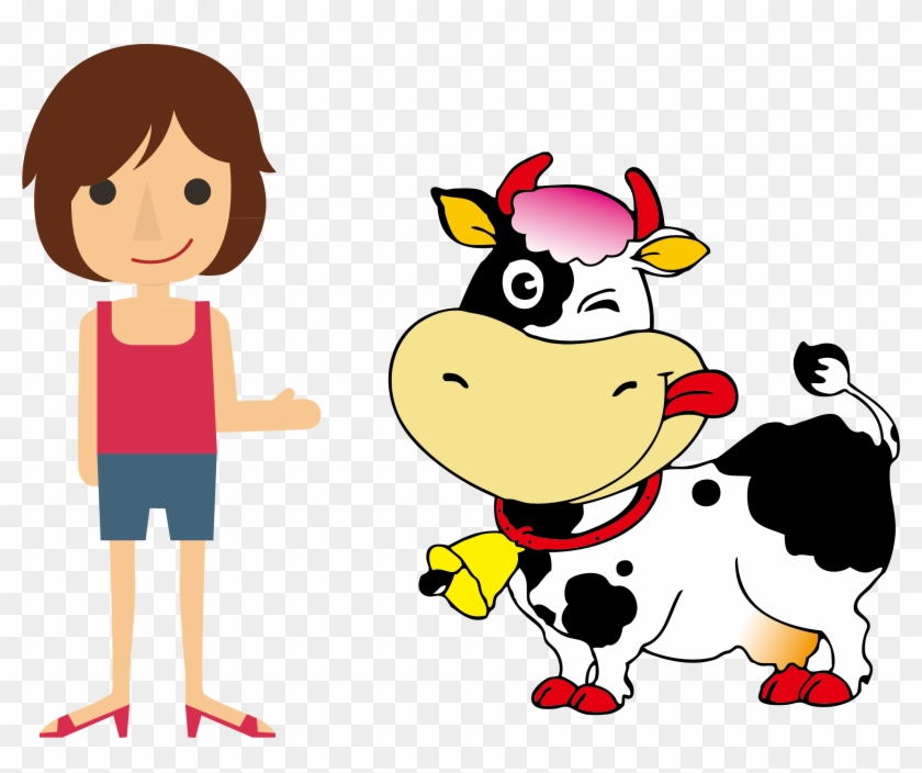 Dairy Cattle Business Illustration - Dairy Cattle Business Illustration #333184