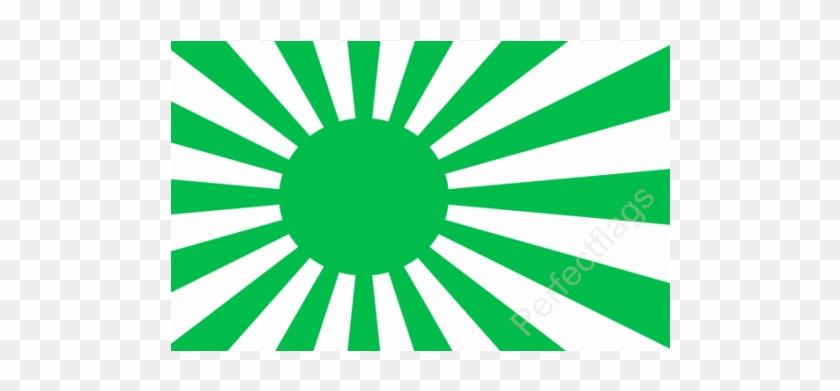Japanese Imperial Navy Green Flag - Japan Flag #333149