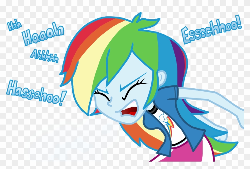 Masterxtreme, Cute, Equestria Girls, Mucus, Rainbow - Cartoon #333225