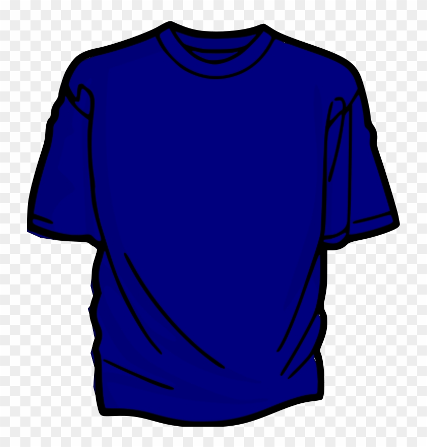 Free T-shirt Blue Free Shirt - T Shirt Clip Art #333237