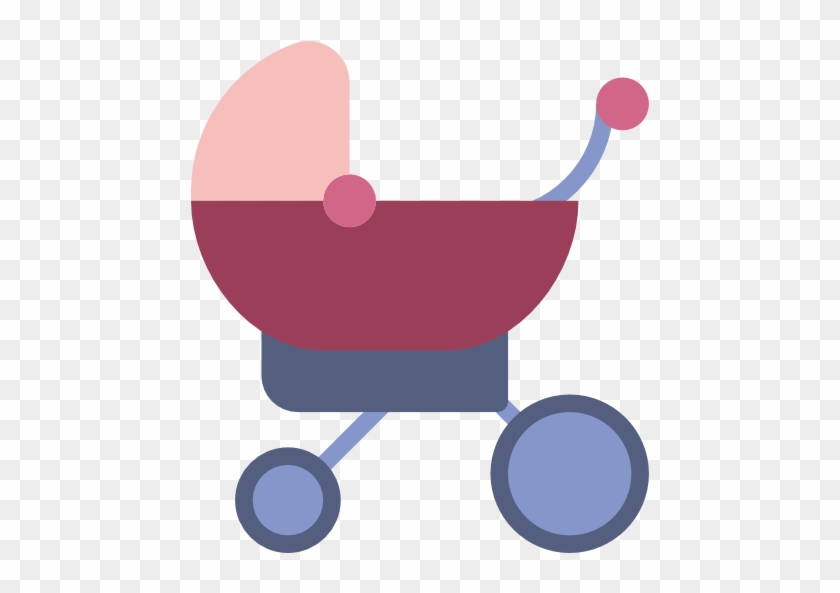 Stroller Free Icon - Stroller Illustration Png #333285