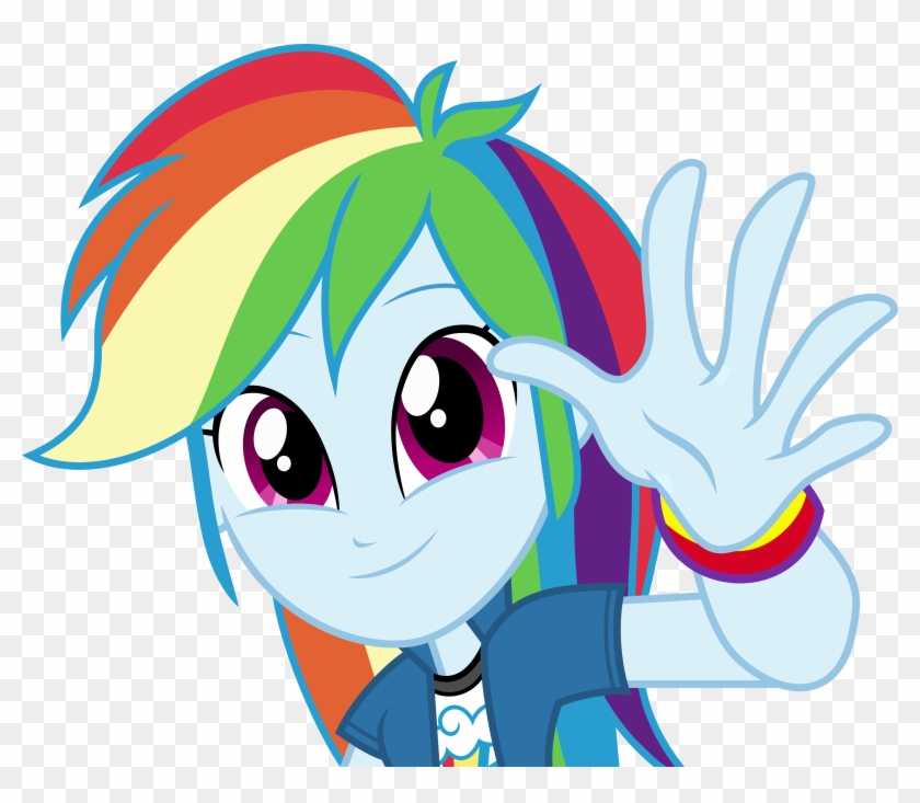 Monday - Eqg Rainbow Dash Vector #333314