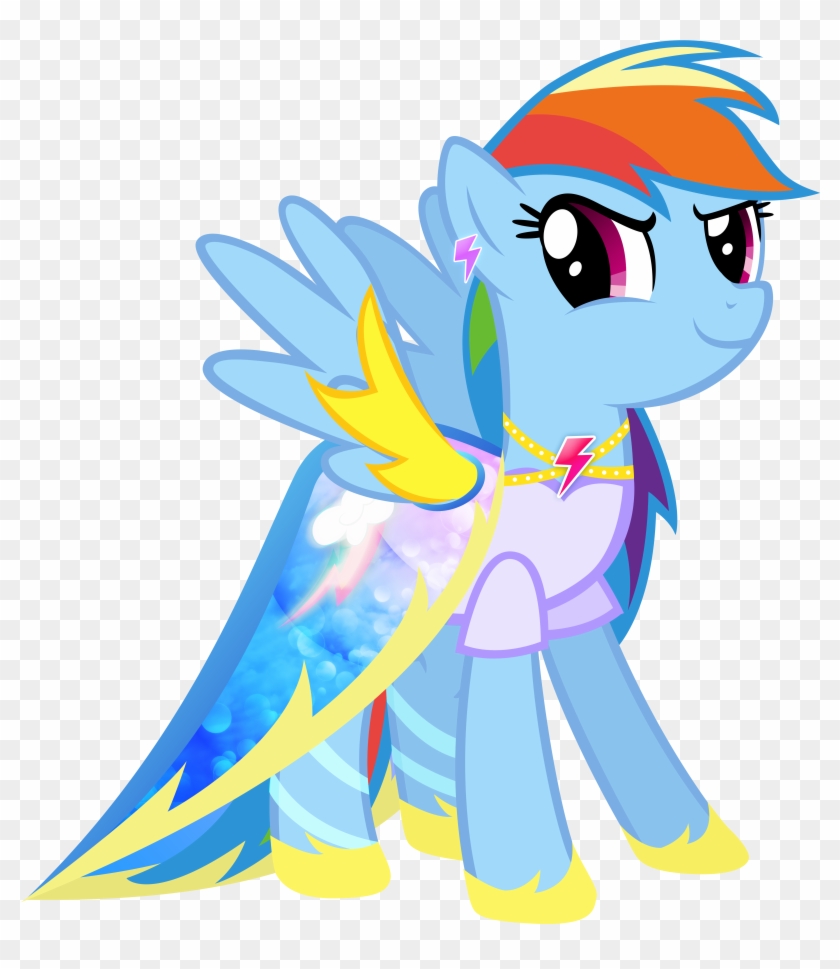 Rainbow Dash Gala Dress By Kaninerochkan Rainbow Dash - My Little Pony Rainbow Dash's Dresses #333402