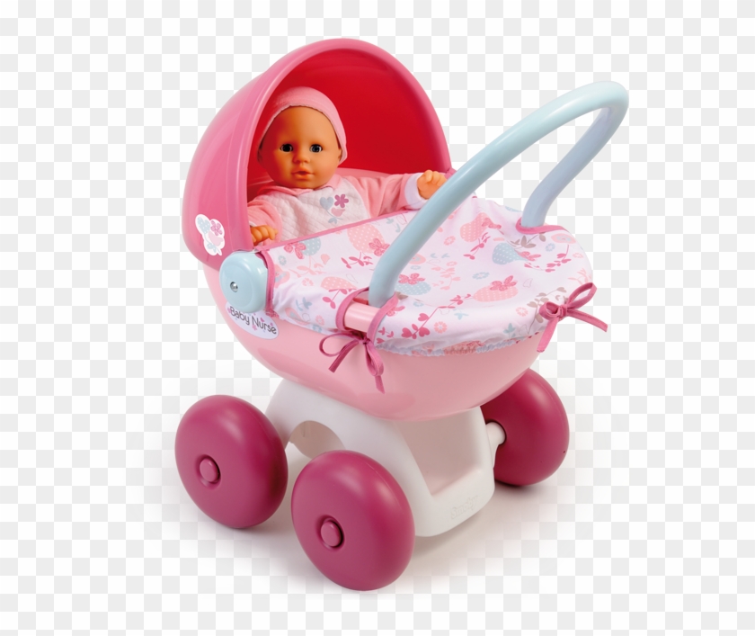 Коляска С Люлькой Для Куклы Baby Nurse Smoby - Smoby Baby Nurse Pram #333409