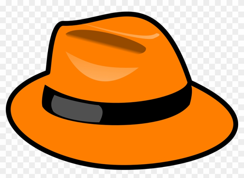 Western Hat Cliparts 25, Buy Clip Art - Orange Hat Clipart #333406