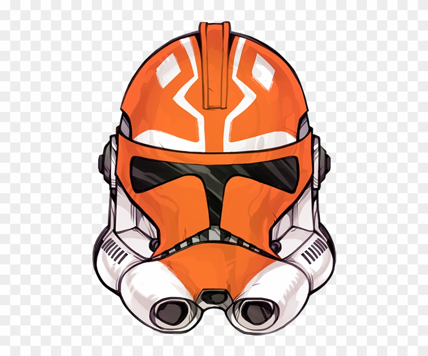 Football Helmet Clipart Outline - 332nd Clone #333414