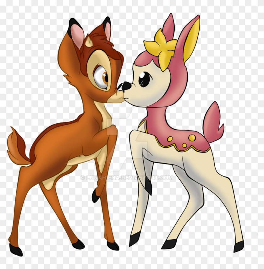 Bambi X Deerling By Lunahiena - Deerling Devianart #333487